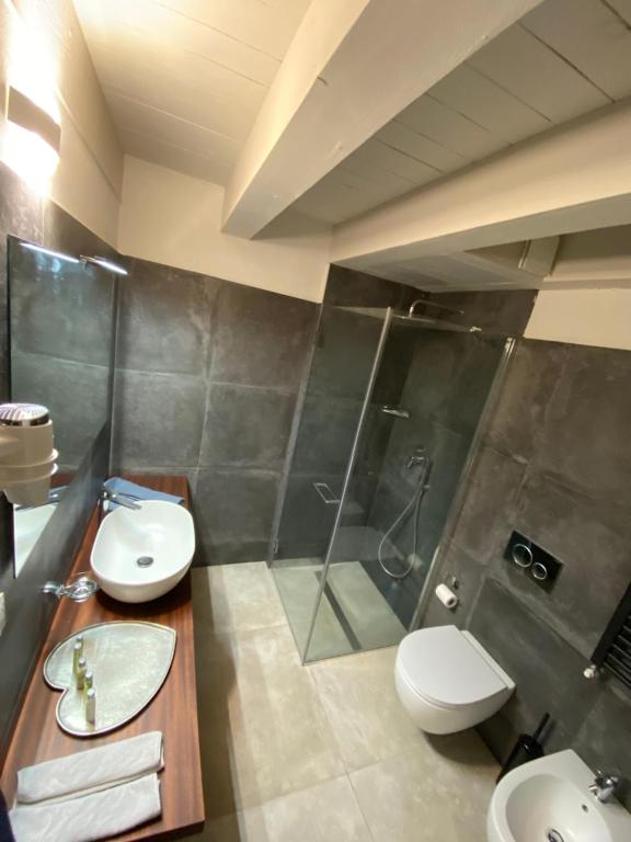 Kúpeľňa v ubytovaní Borgo Stanzano