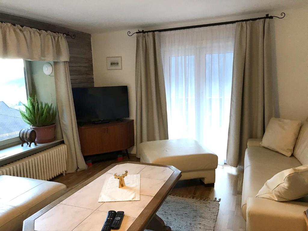 A television and/or entertainment centre at Panoramahaus