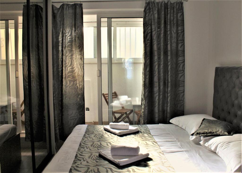 Voodi või voodid majutusasutuse Apartment Adriatic toas