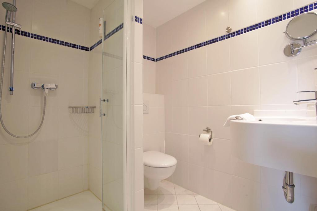Koupelna v ubytování Baltic Hotel Lübeck