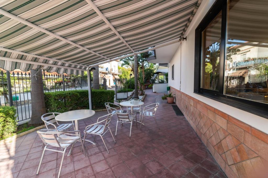Balkón nebo terasa v ubytování Hotel Il Ceppo