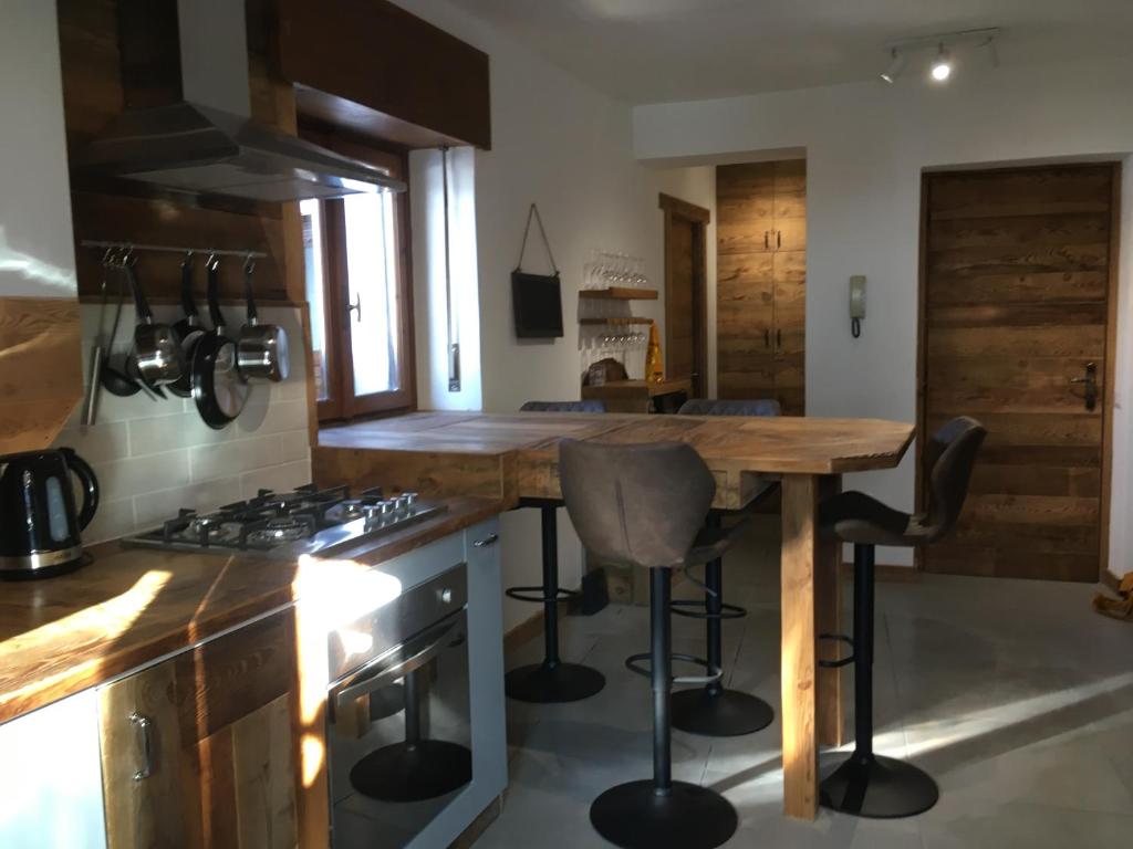 Kuchnia lub aneks kuchenny w obiekcie Casa della Nonna