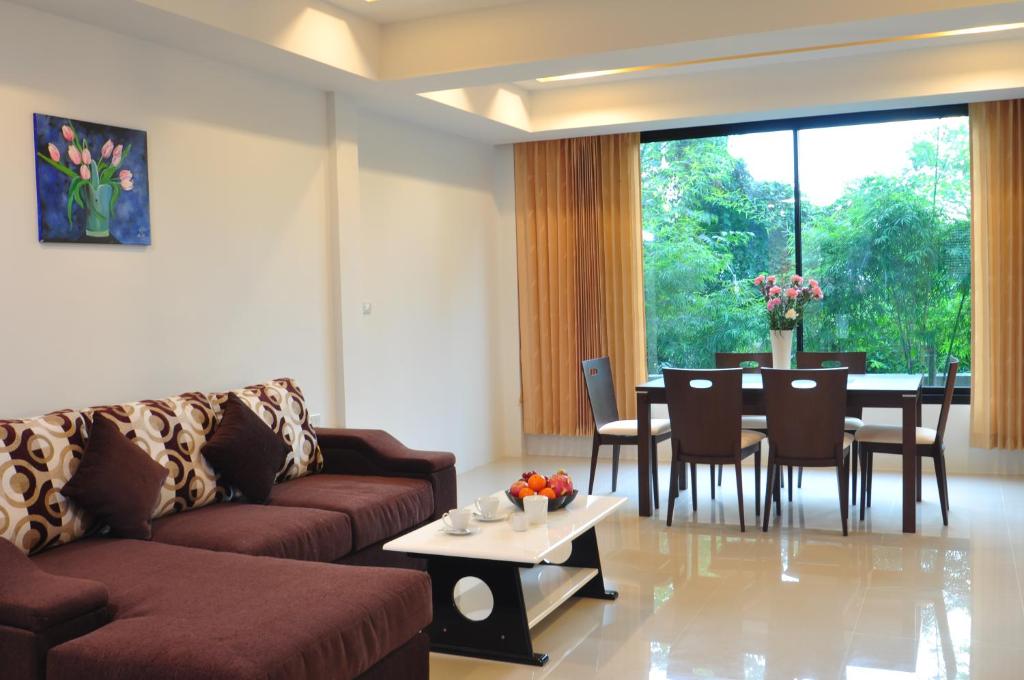 Posezení v ubytování Samui Honey Tara Villa Residence