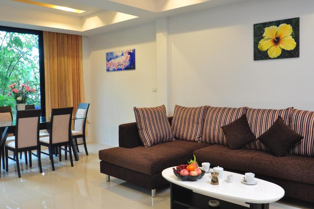 Posezení v ubytování Samui Honey Tara Villa Residence