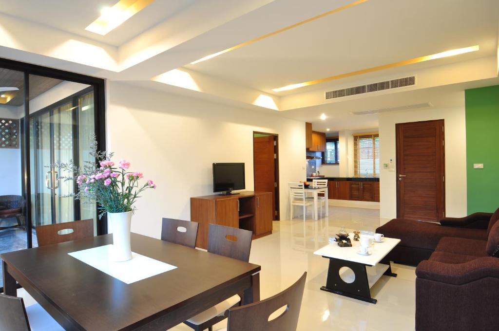 Posezení v ubytování Samui Honey Tara Villa Residence
