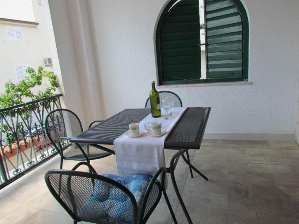 Balkón alebo terasa v ubytovaní Beach Apartments Anton