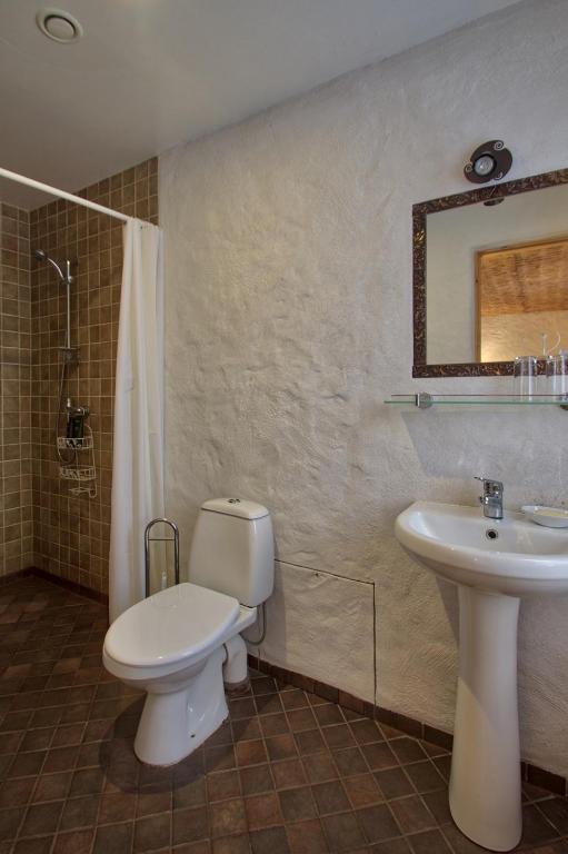 Vannituba majutusasutuses Beguta Guest House