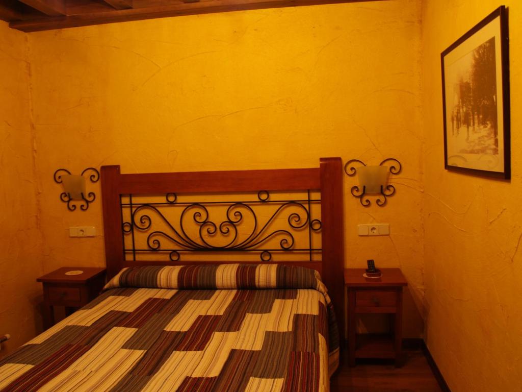 Posteľ alebo postele v izbe v ubytovaní La Casona del Herrero