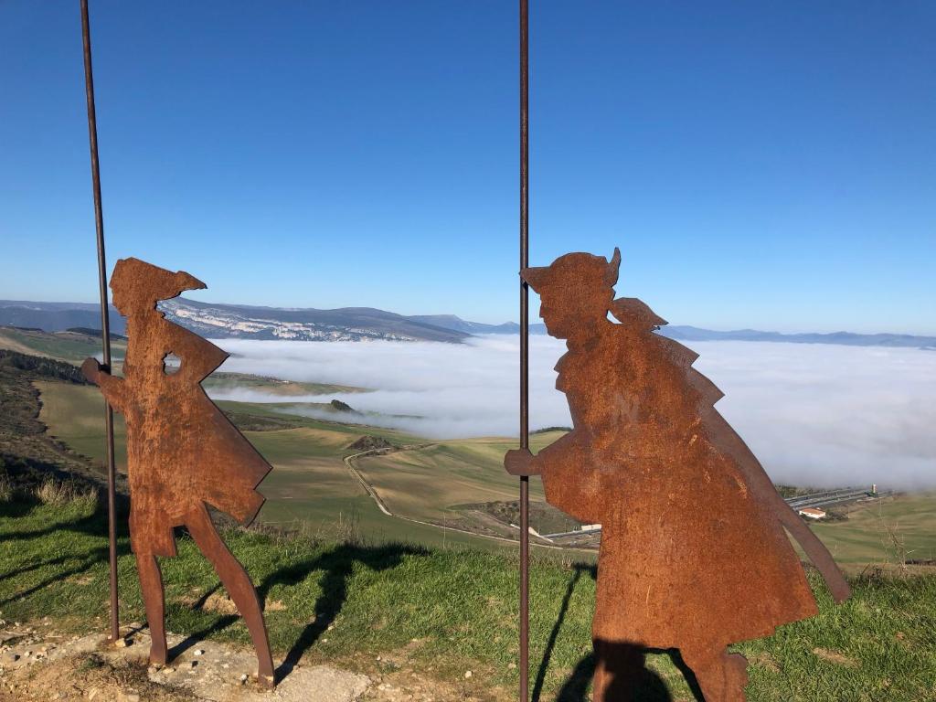 Příroda nedaleko venkovského domu