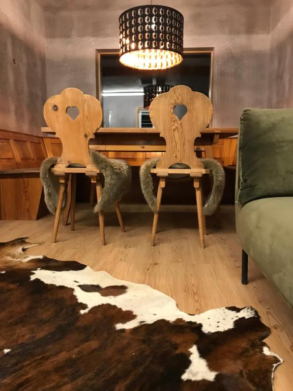 Część wypoczynkowa w obiekcie Bergchalet Hinterstoder