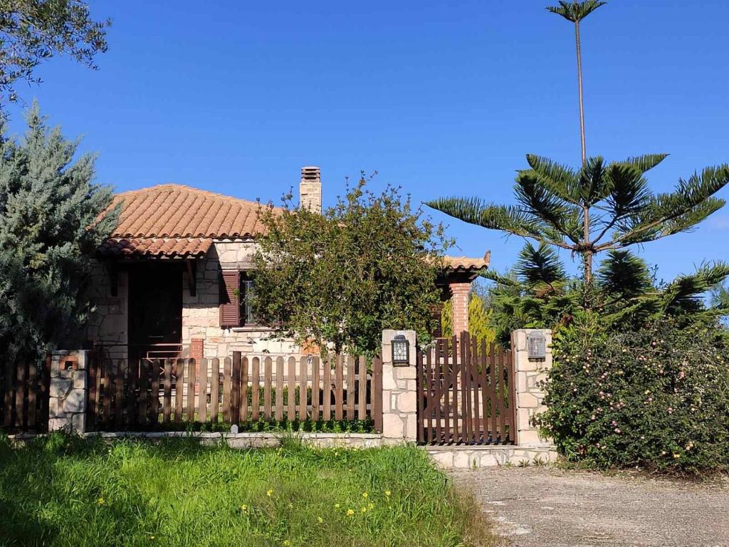 Zahrada ubytování Vozas Villas - Traditional Houses with Great View