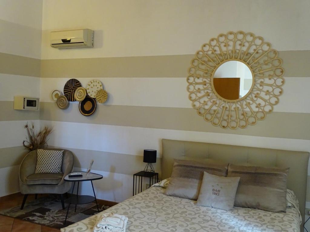 Posezení v ubytování B&B Vinci