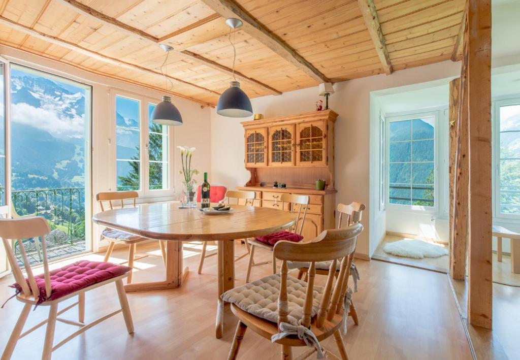Fotografie z fotogalerie ubytování Chalet Hunnenfluh v destinaci Wengen