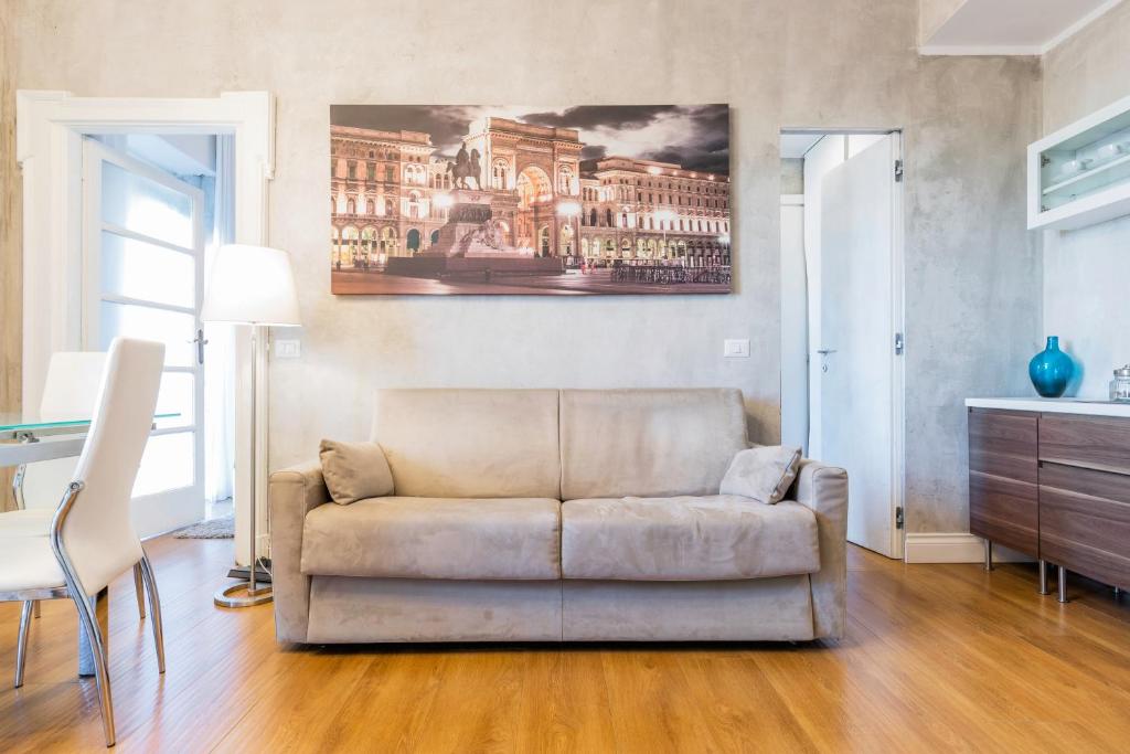Гостиная зона в Milan Retreats