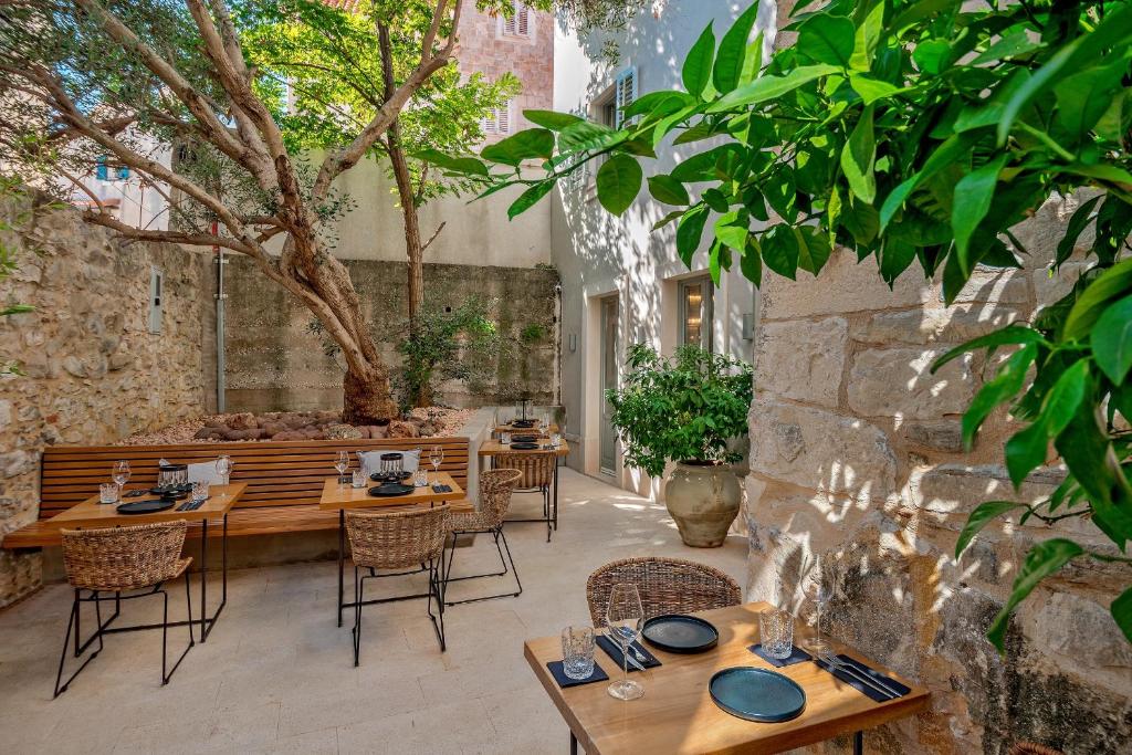 Patio nebo venkovní prostory v ubytování Heritage Hotel 19