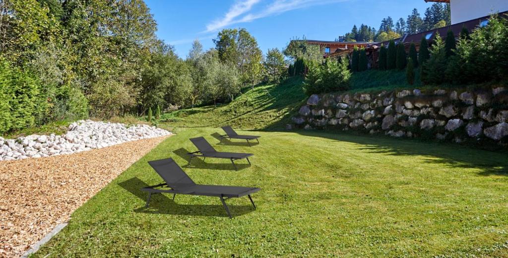 Vonkajšia záhrada v ubytovaní Hotel ZUM STERNENHOF