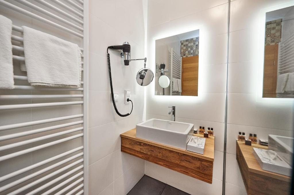 Kúpeľňa v ubytovaní Hotel ZUM STERNENHOF