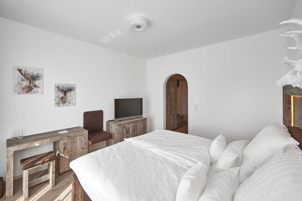 Posteľ alebo postele v izbe v ubytovaní Hotel ZUM STERNENHOF