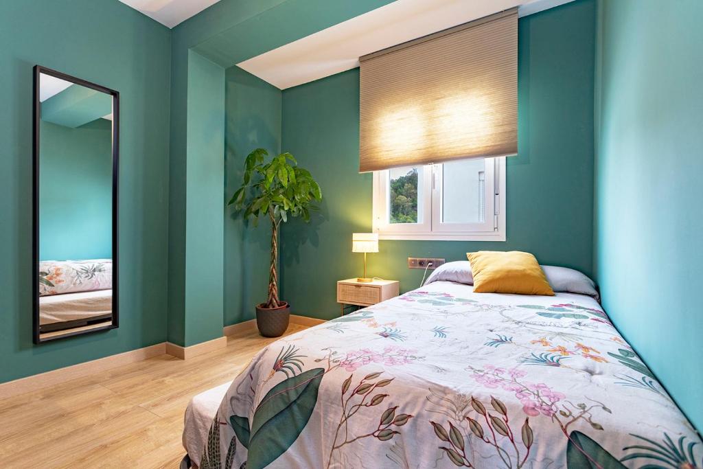 Postel nebo postele na pokoji v ubytování Apartamento Superior Bali