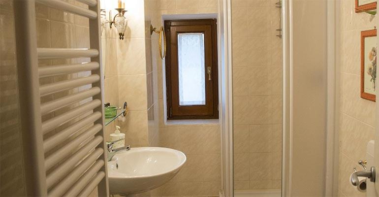 Koupelna v ubytování Il Mugello B&B