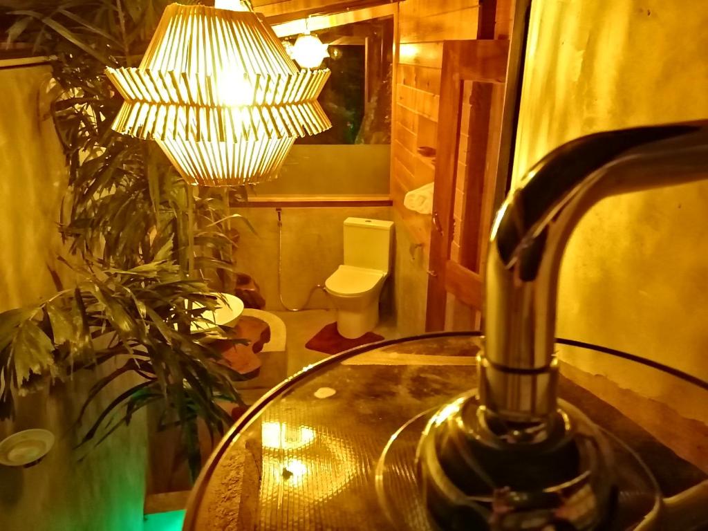 Koupelna v ubytování Mc Queen Homestay