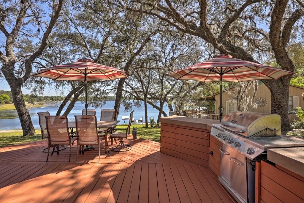 Keystone Heights Lakefront Cabin - Fire Pit, Grill - Maison De Vacances