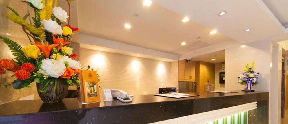Vstupní hala nebo recepce v ubytování Gateway Hotel Pratunam