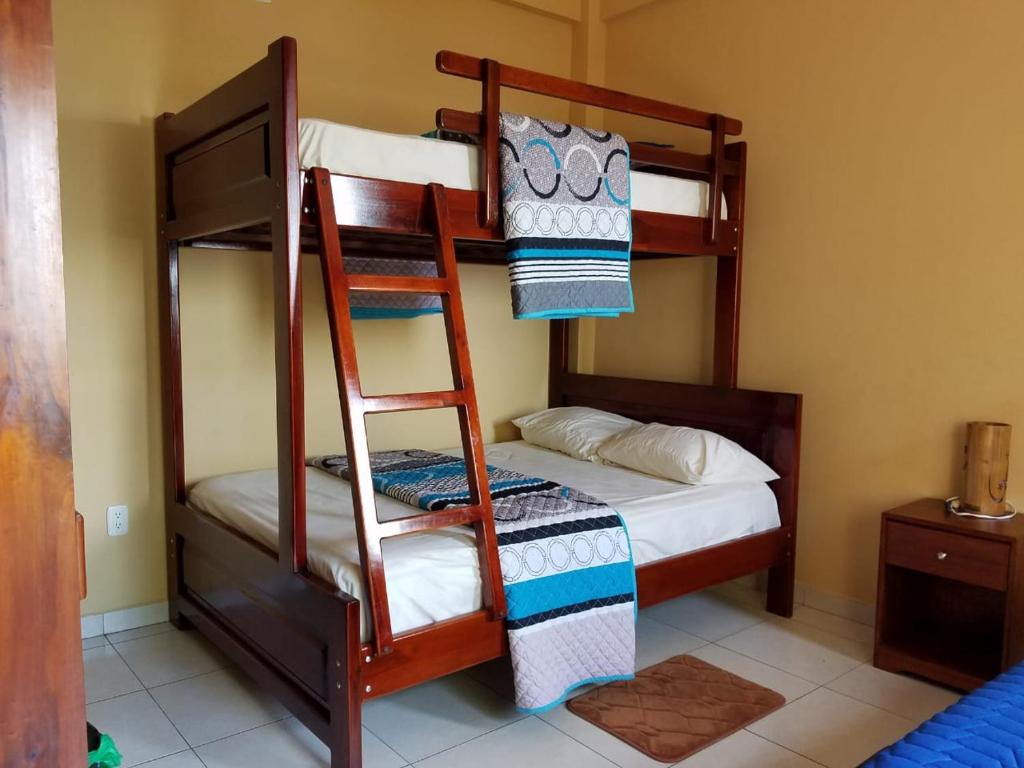 Postel nebo postele na pokoji v ubytování Hotel Soberao