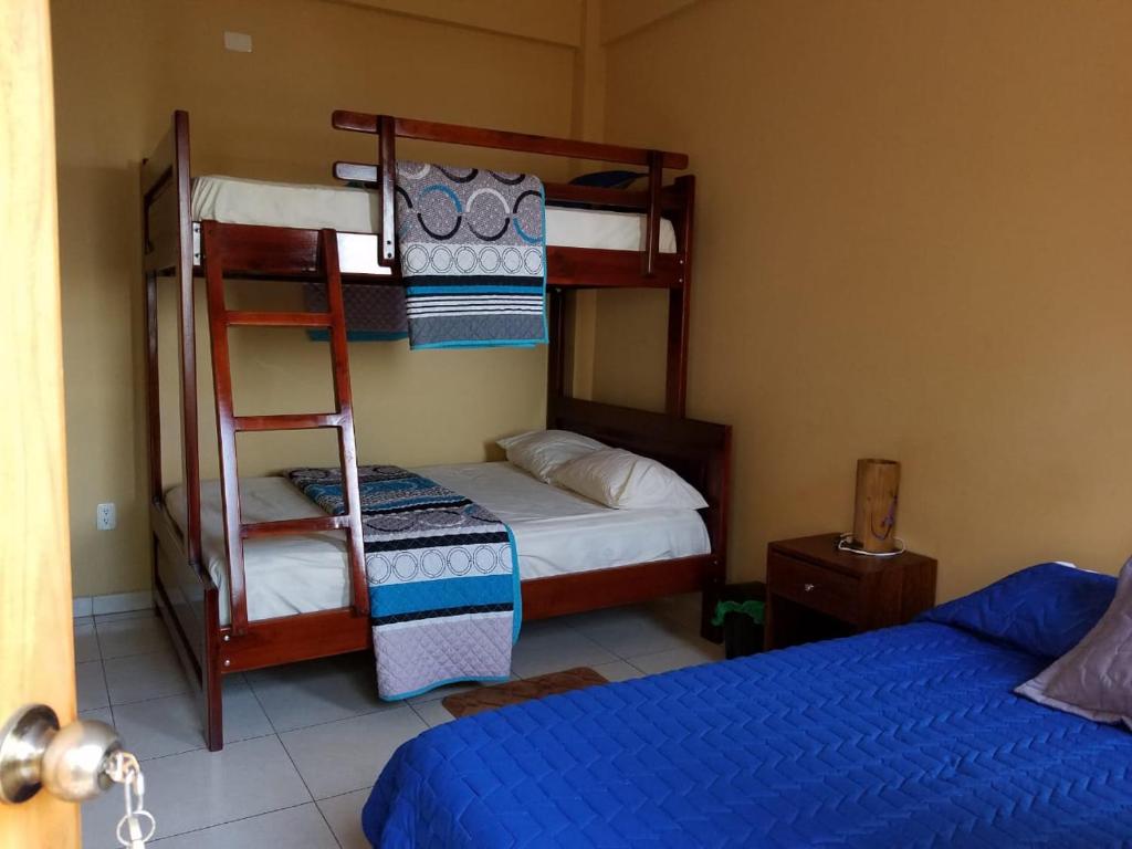 Postel nebo postele na pokoji v ubytování Hotel Soberao