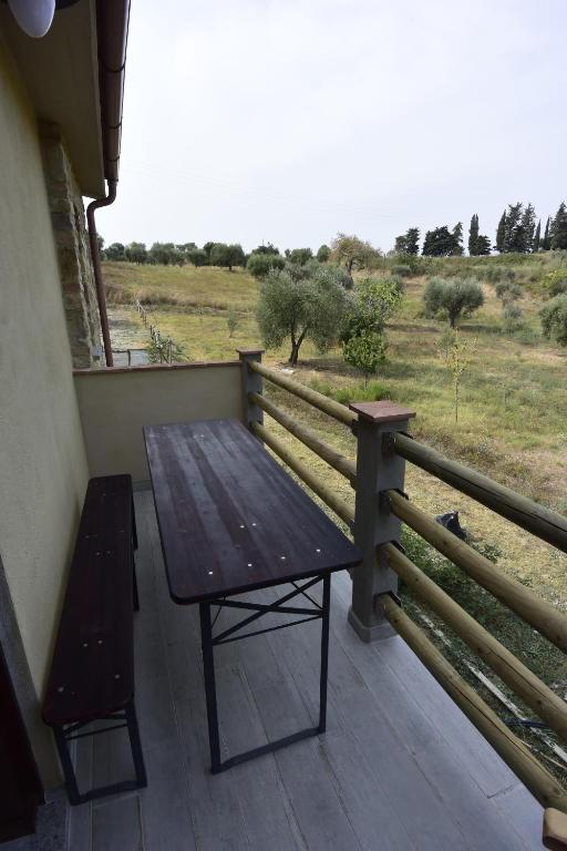 Balkón alebo terasa v ubytovaní Agriturismo La Fontaccia