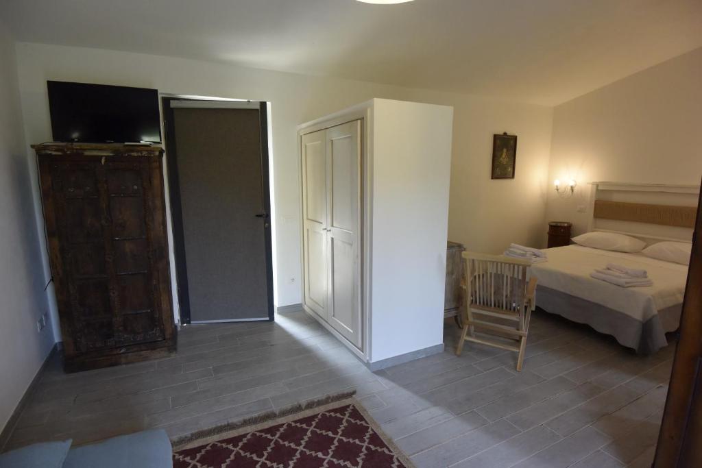Posteľ alebo postele v izbe v ubytovaní Agriturismo La Fontaccia