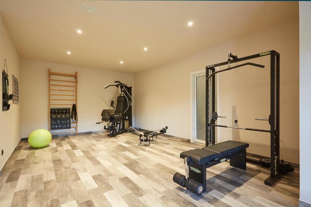 Posilňovňa alebo fitness centrum v ubytovaní Agriturismo Alba Del Borgo