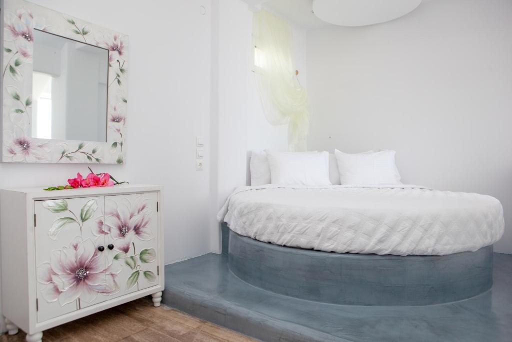 Postel nebo postele na pokoji v ubytování aletrivillas