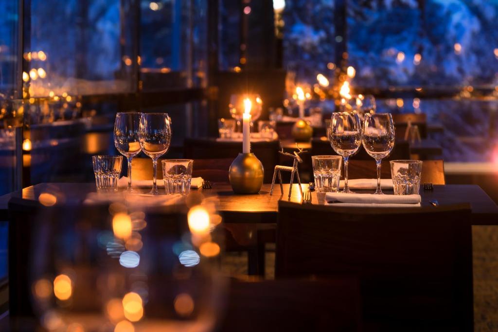 Nápoje v ubytování Lapland Hotels Sky Ounasvaara