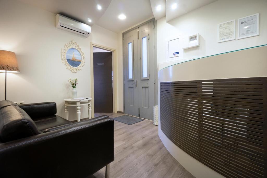 Posezení v ubytování Casa Del Porto