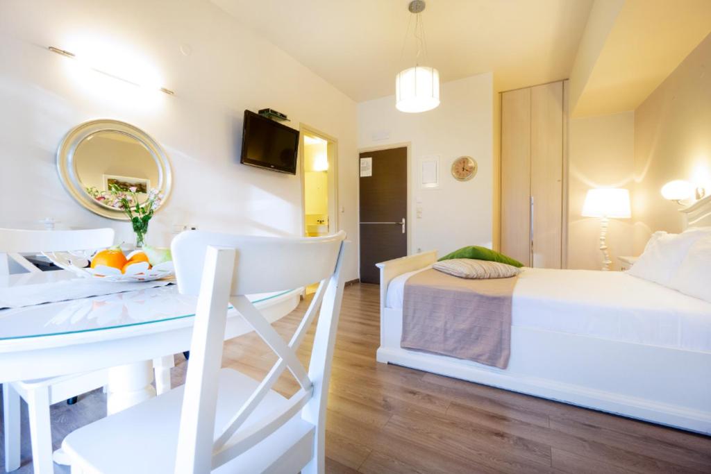 Postel nebo postele na pokoji v ubytování Casa Del Porto