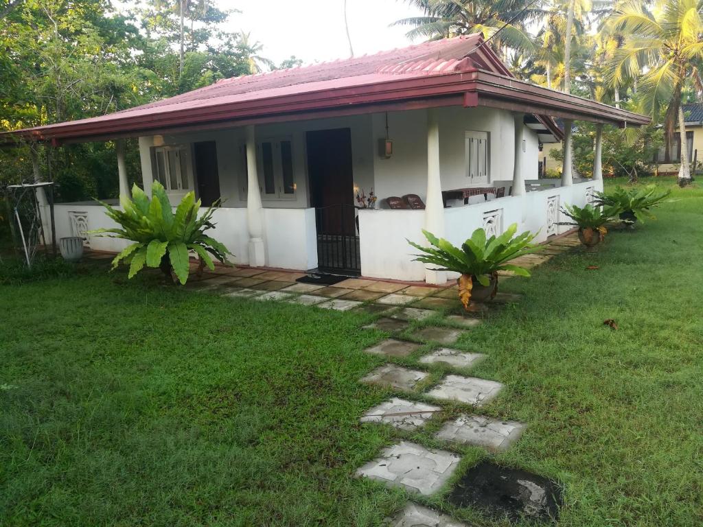 Zahrada ubytování Anura Home Stay