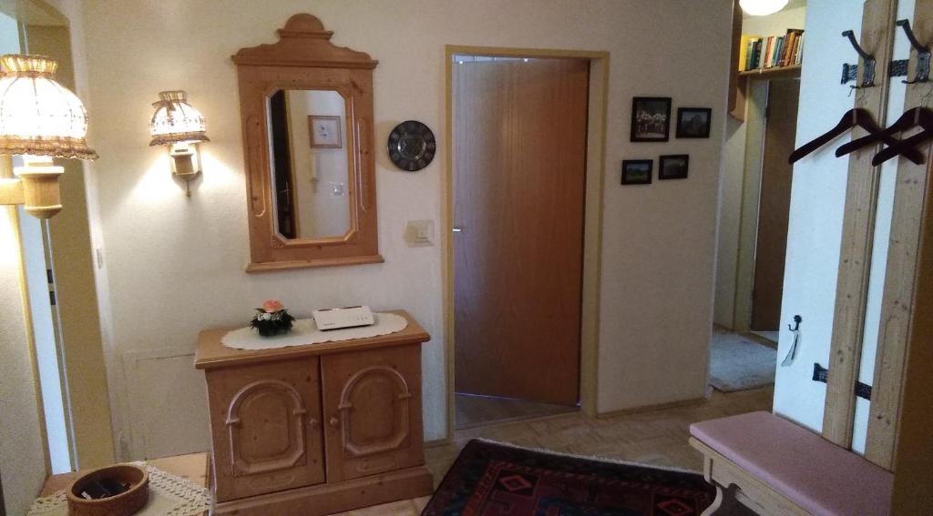 Koupelna v ubytování Ferienwohnung am Rotbach