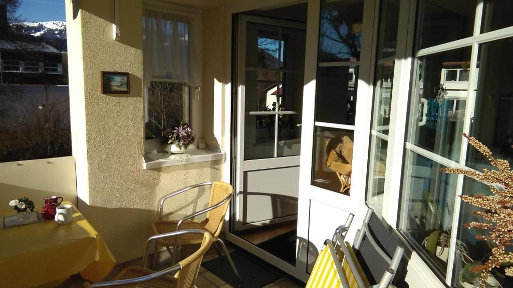 Balkón nebo terasa v ubytování Ferienwohnung am Rotbach