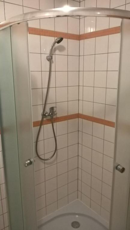 Koupelna v ubytování Studia Pod Lysou