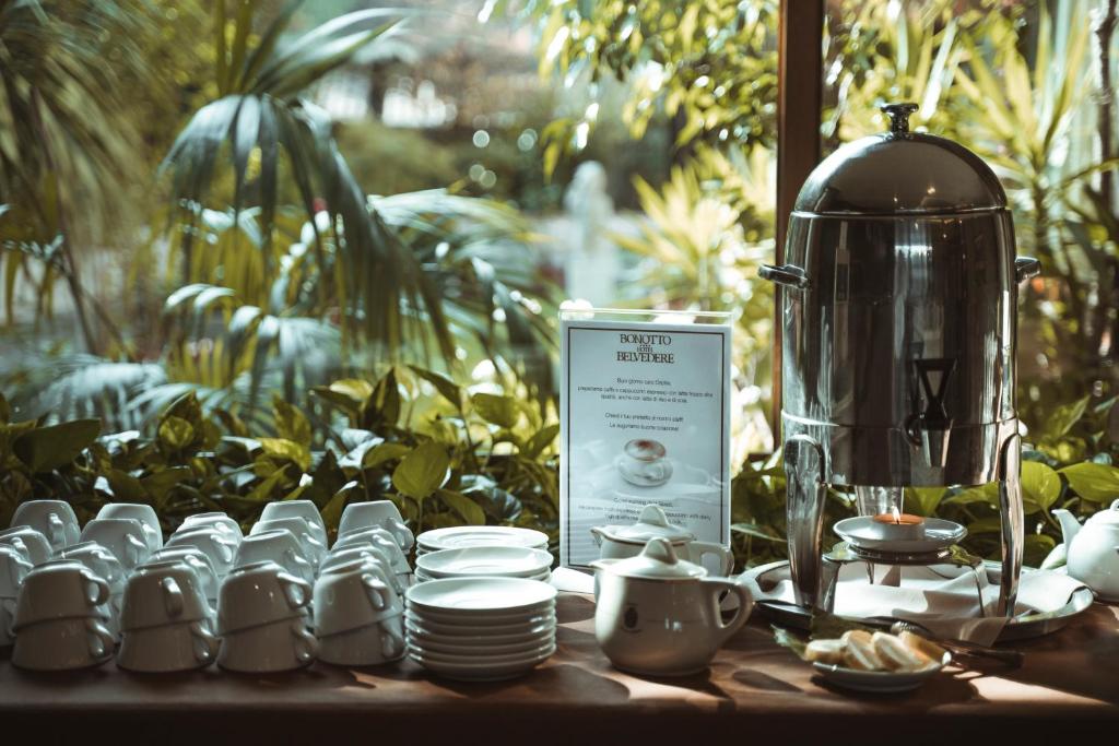 Nápoje v ubytování Bonotto Hotel Belvedere