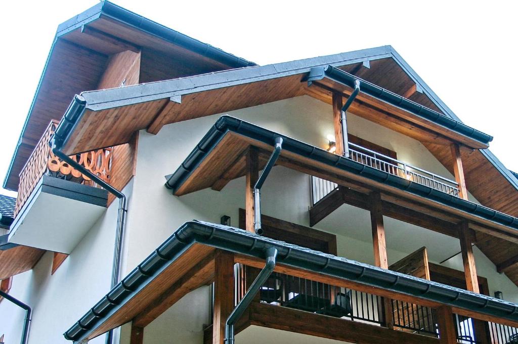 Balkón nebo terasa v ubytování Apartamenty Magia Gór