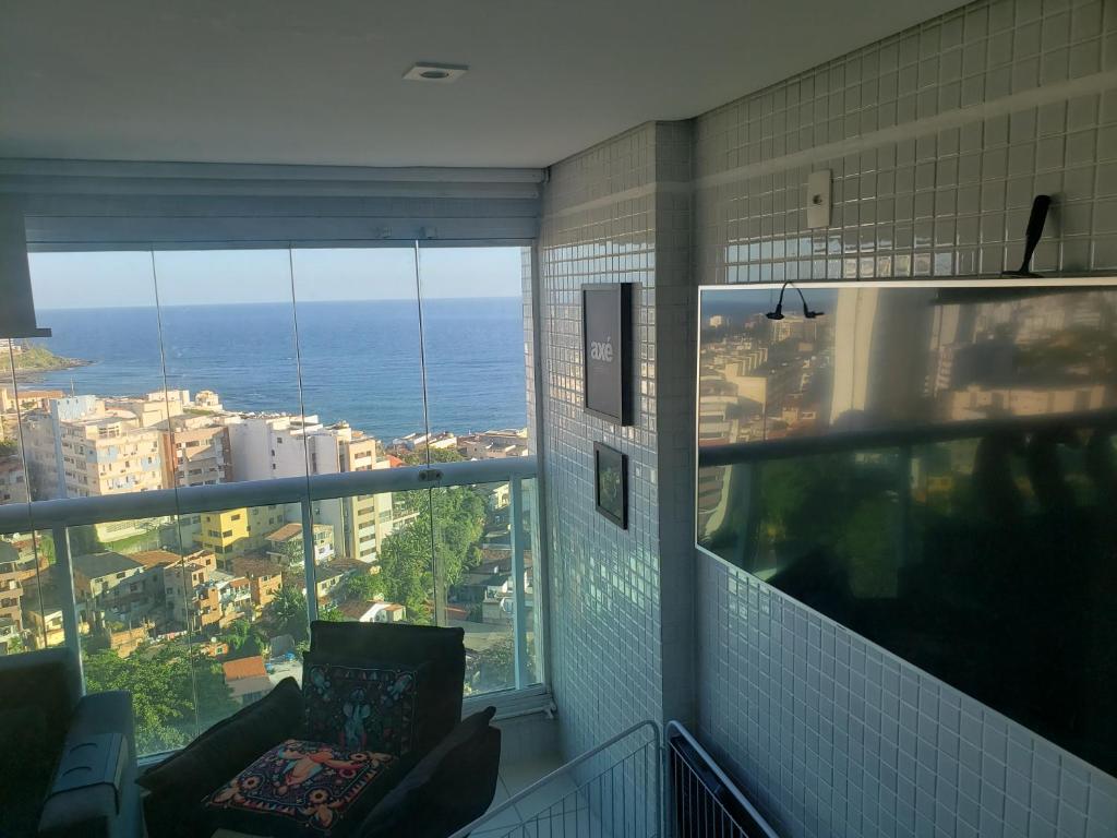  Loft frente ao mar do Rio vermelho