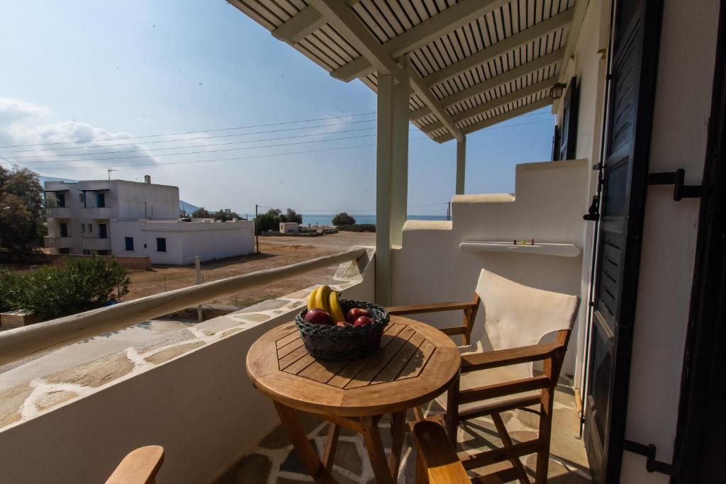 A balcony or terrace at Studios Strouvalis
