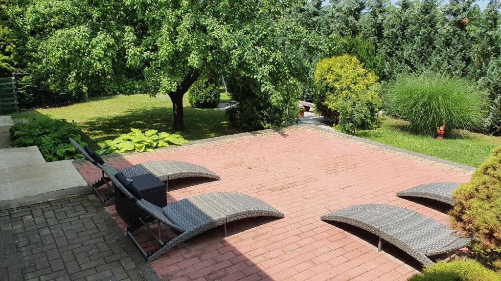 Zahrada ubytování Villa Maria Apartman