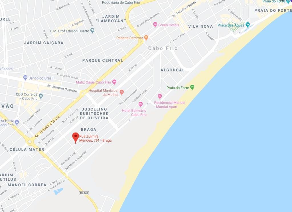  APARTAMENTO - CASA EM CABO FRIO (BRAGA)