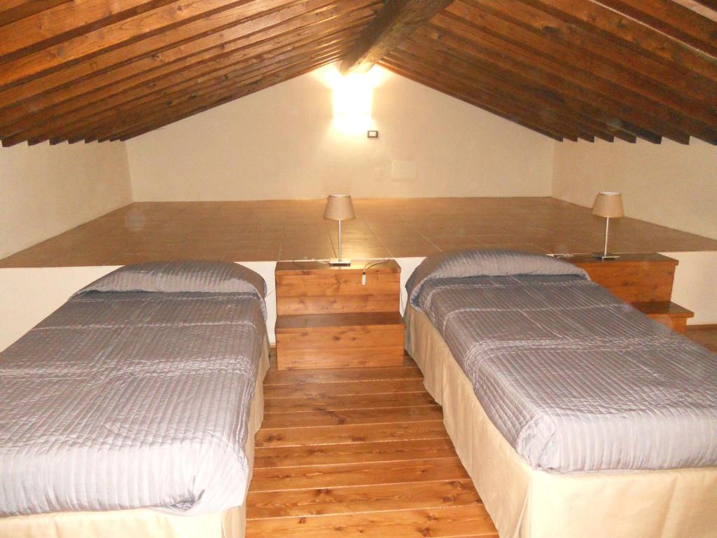 Posteľ alebo postele v izbe v ubytovaní L'Orangerie