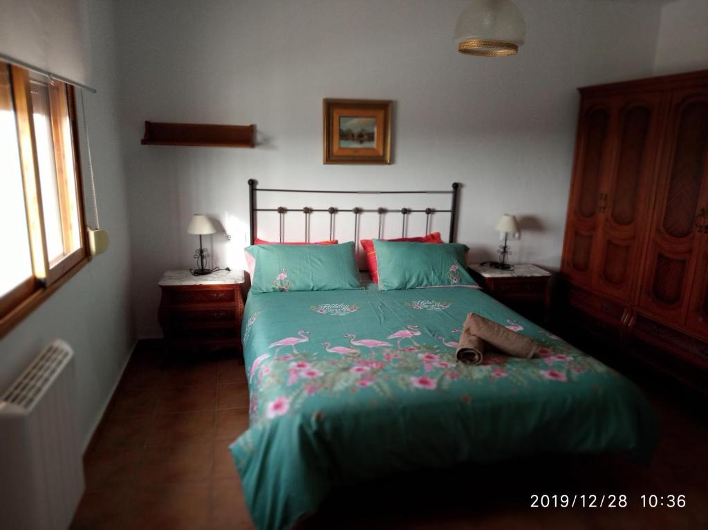 Postel nebo postele na pokoji v ubytování Casa Mayans