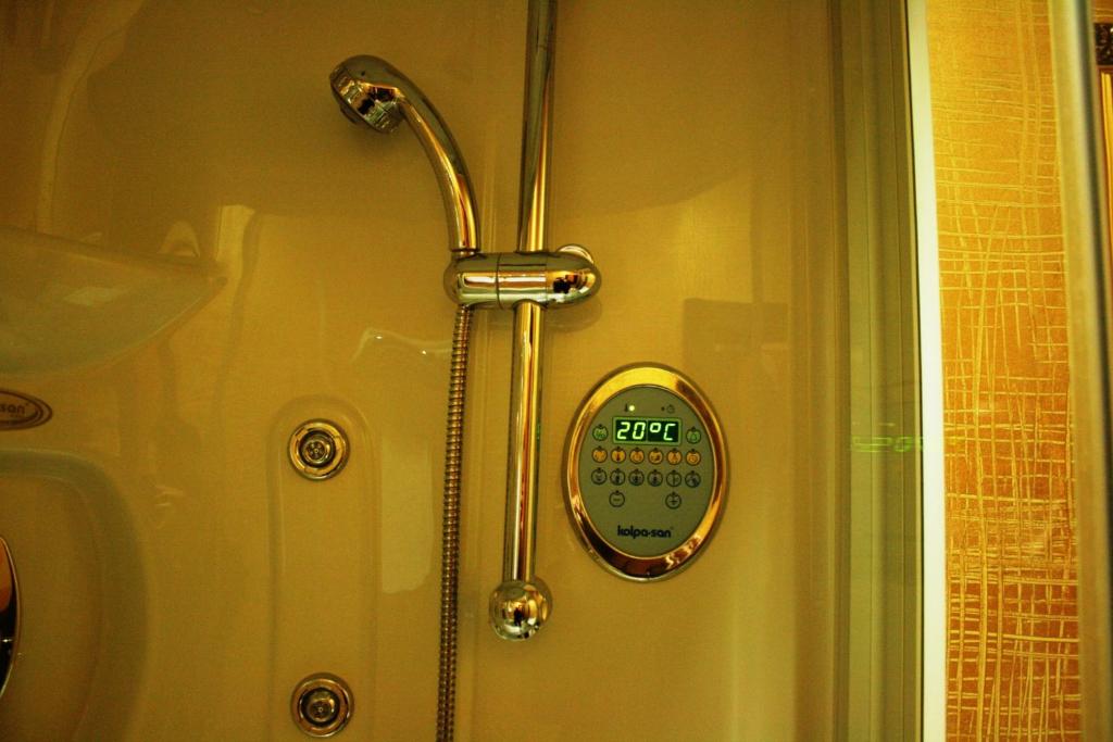 Koupelna v ubytování Hotel Hercegovina