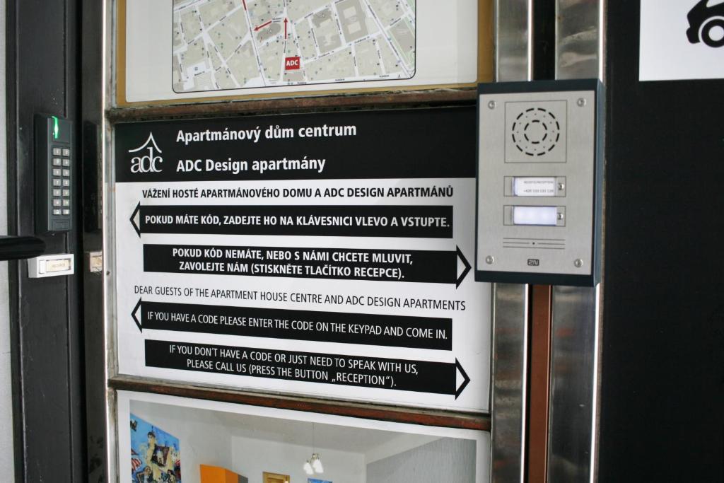 Certifikát, hodnocení, plakát nebo jiný dokument vystavený v ubytování ADC Design Apartmány